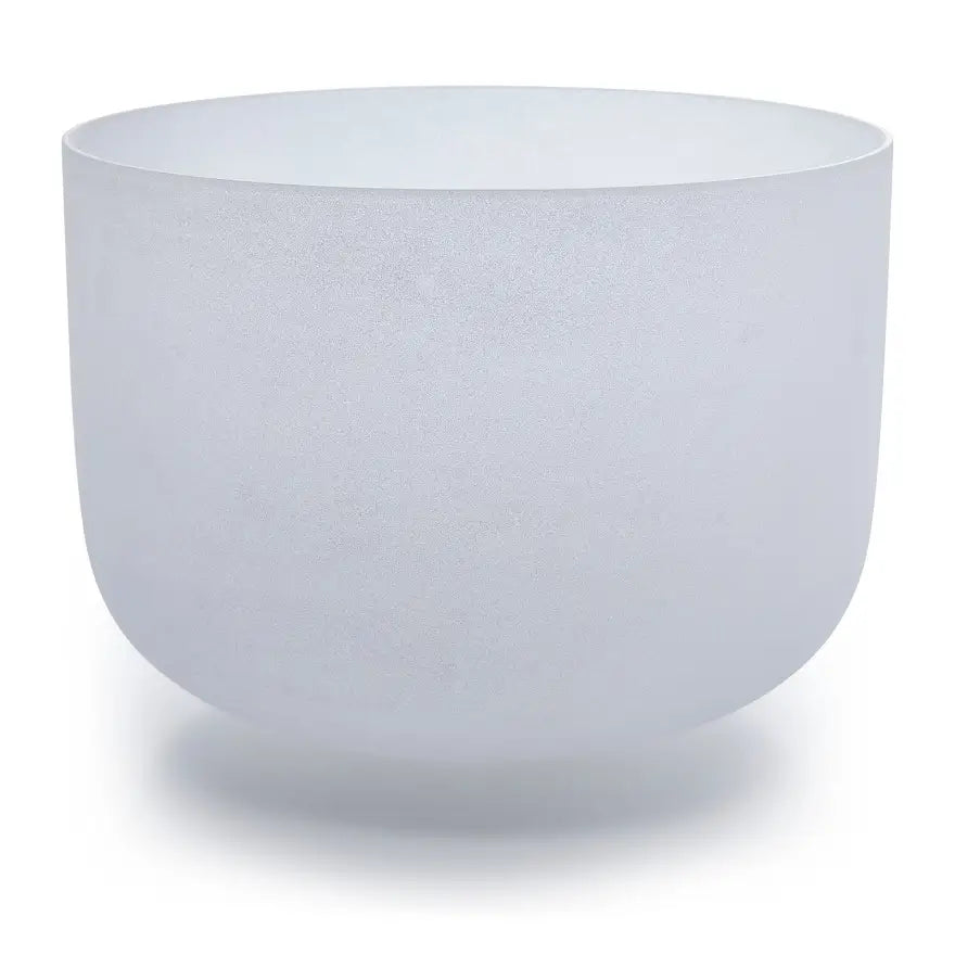 12" Quartz Singing Bowl Note E 432Hz