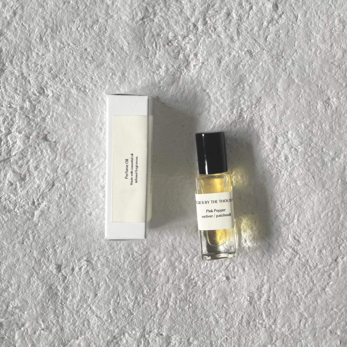 Pink Pepper / Vetiver + Patchouli Perfume Oil