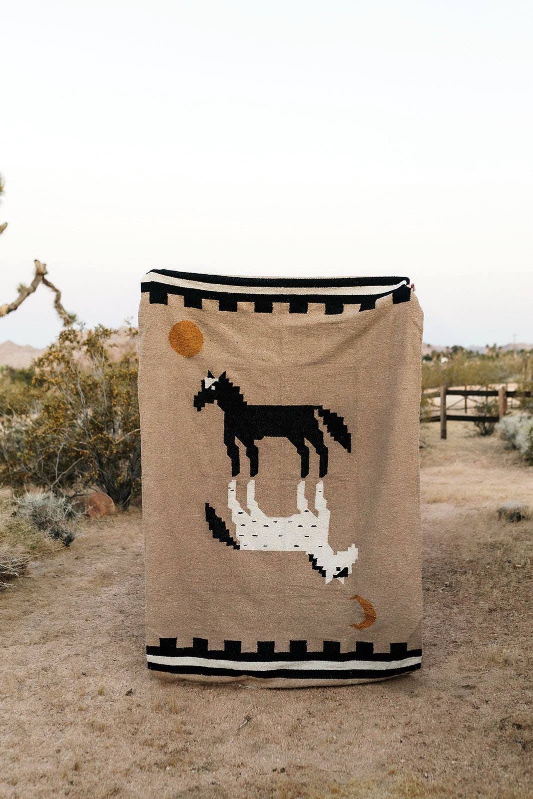 Wild Harmony // Handwoven Blanket