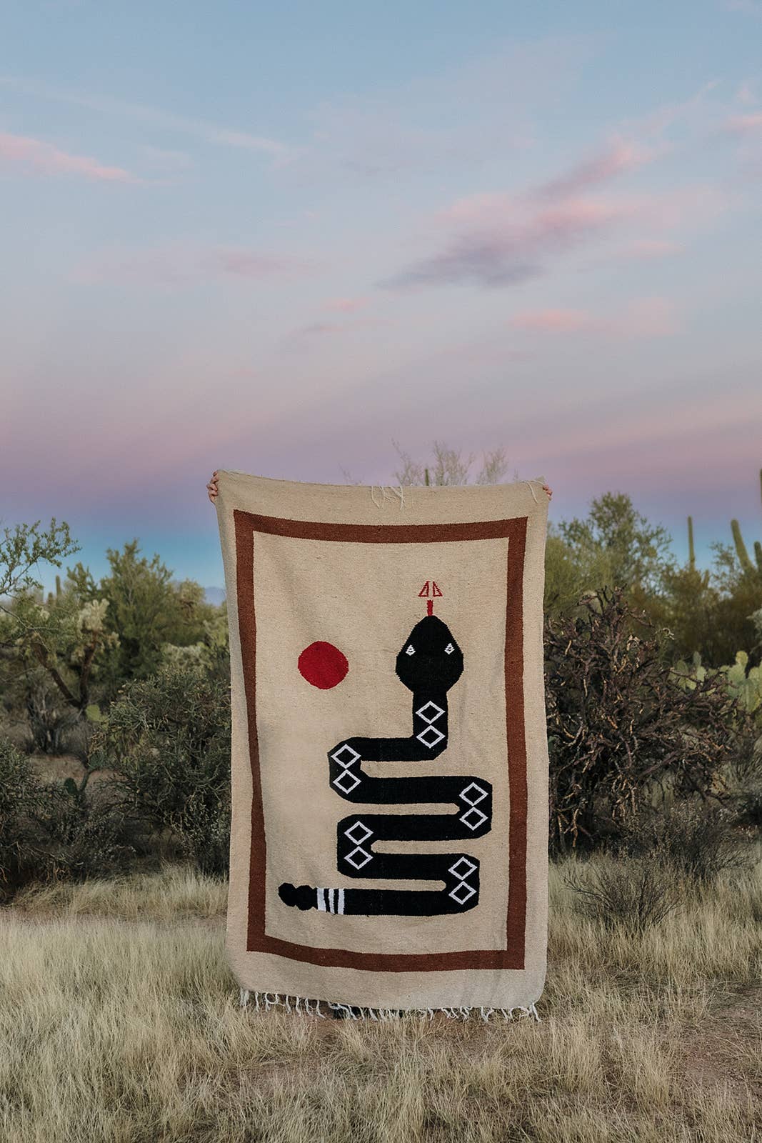 La Víbora // Handwoven Blanket