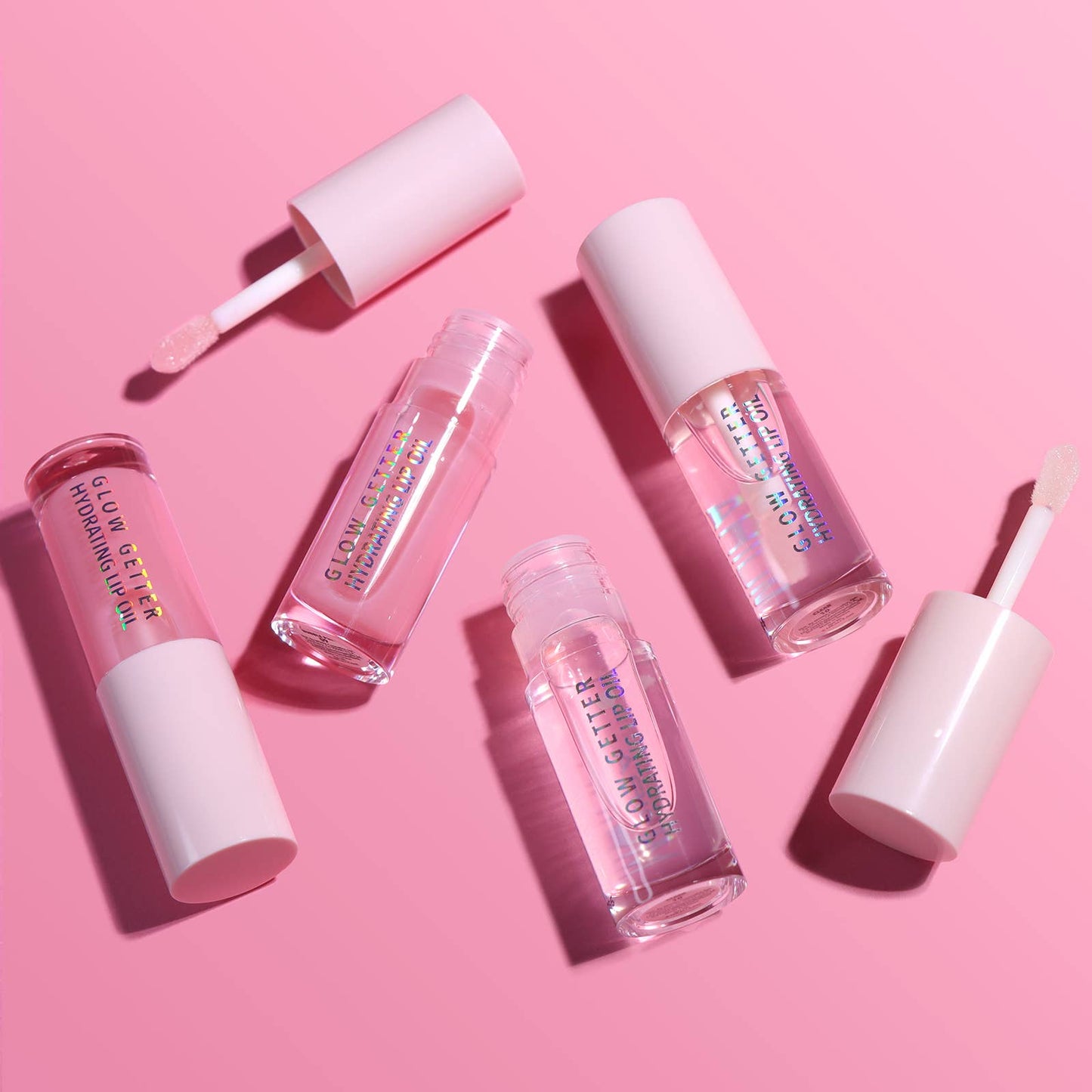 Glow Getter Hydrating Lip Oil / BUBBLE PINK 009