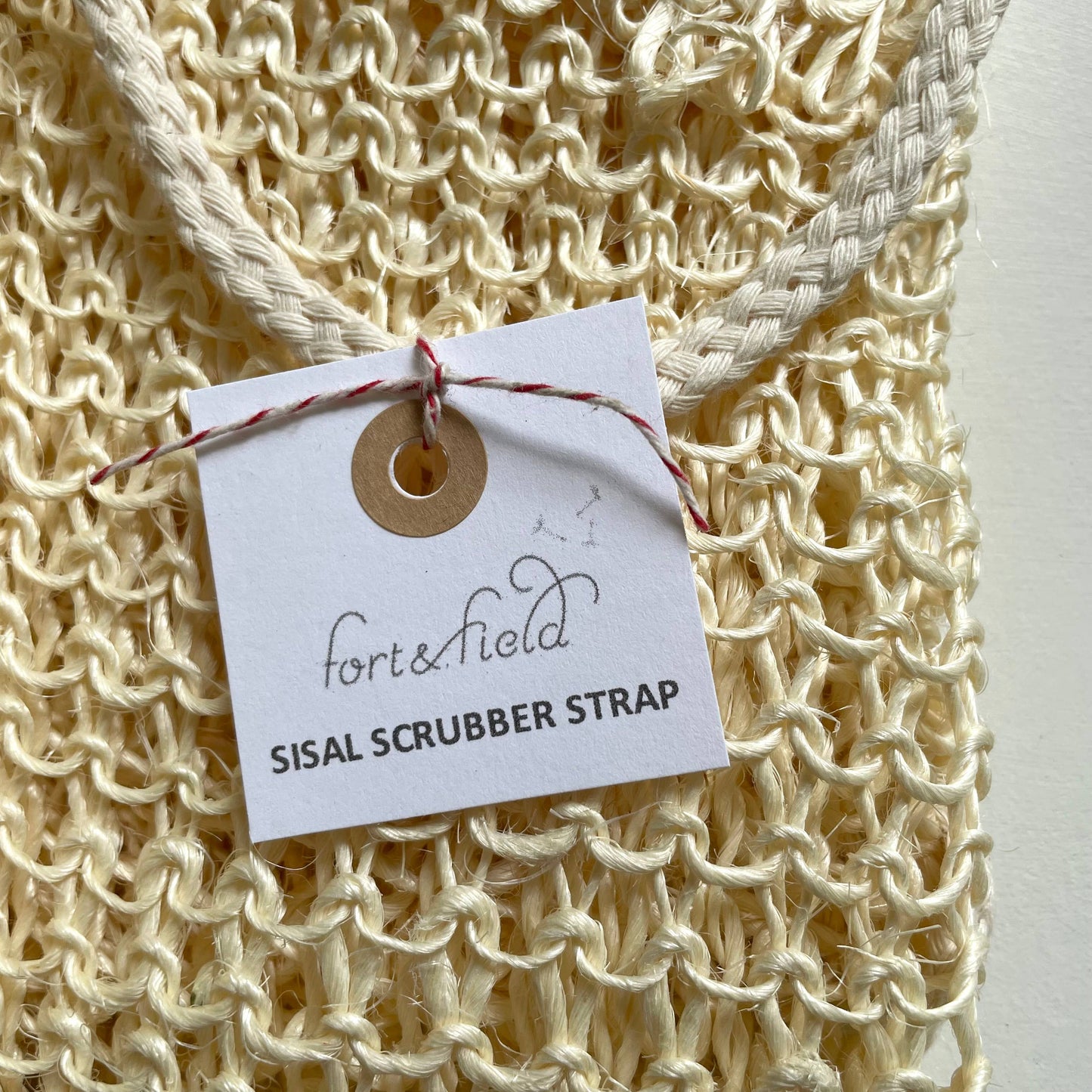 Natural Eco Sisal Exfoliating Back Scrubber