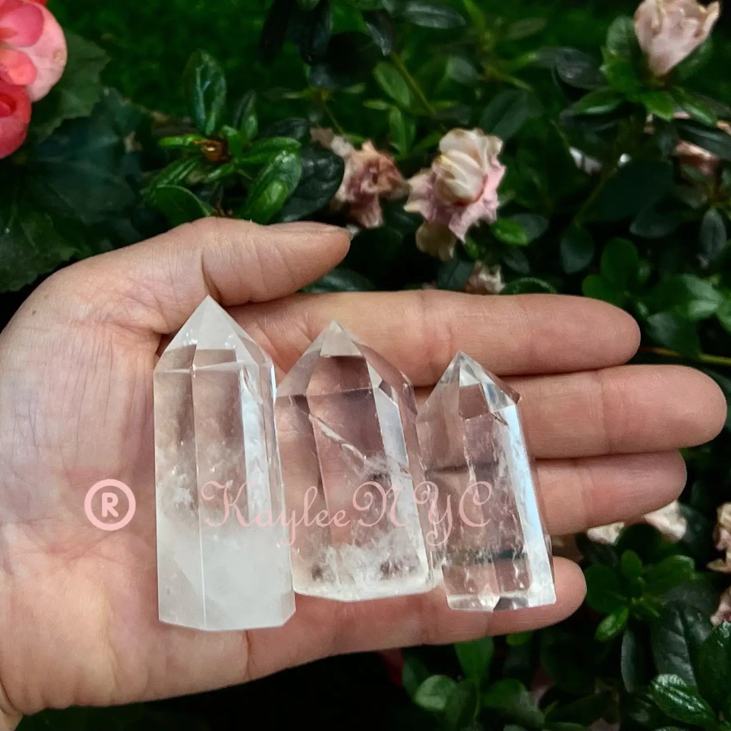 Clear Quartz Tower