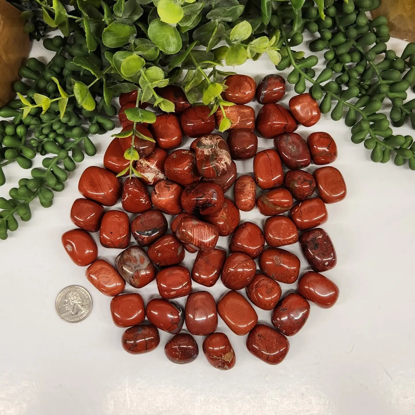 Tumbled Red Jasper