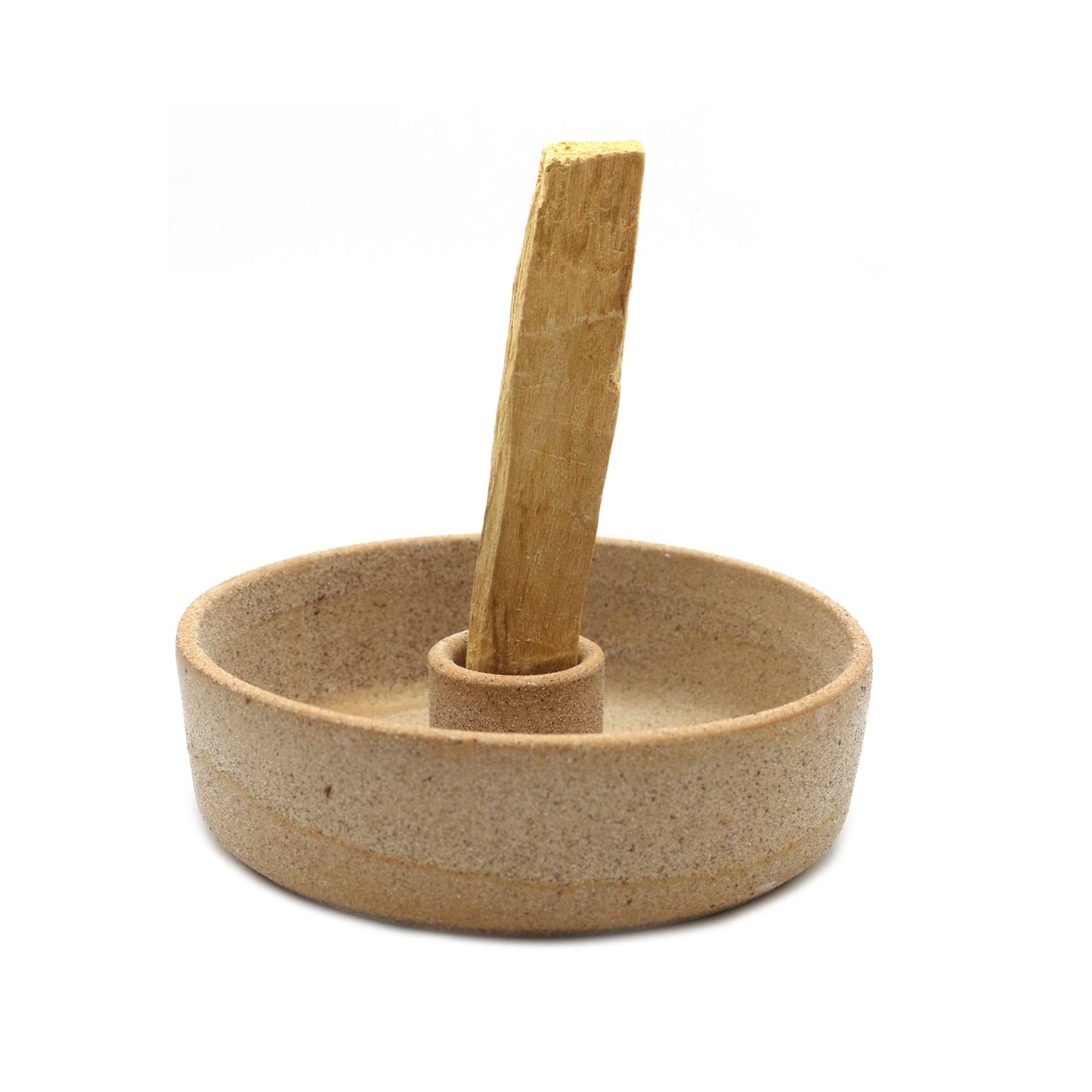 Ceramic Palo Santo Burner - Beige