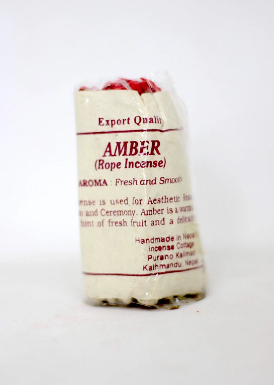 Amber Tibetan Rope Incense