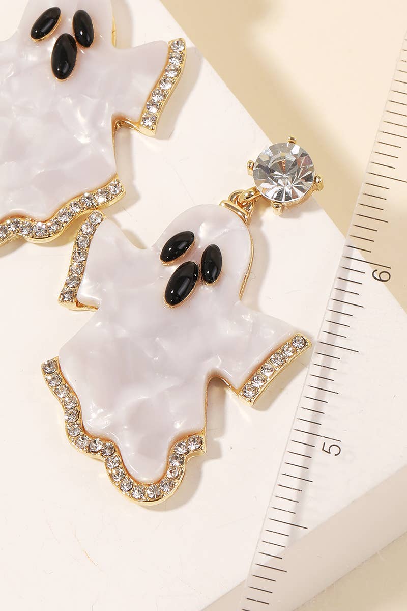 Spooky Season Ghost Earrings