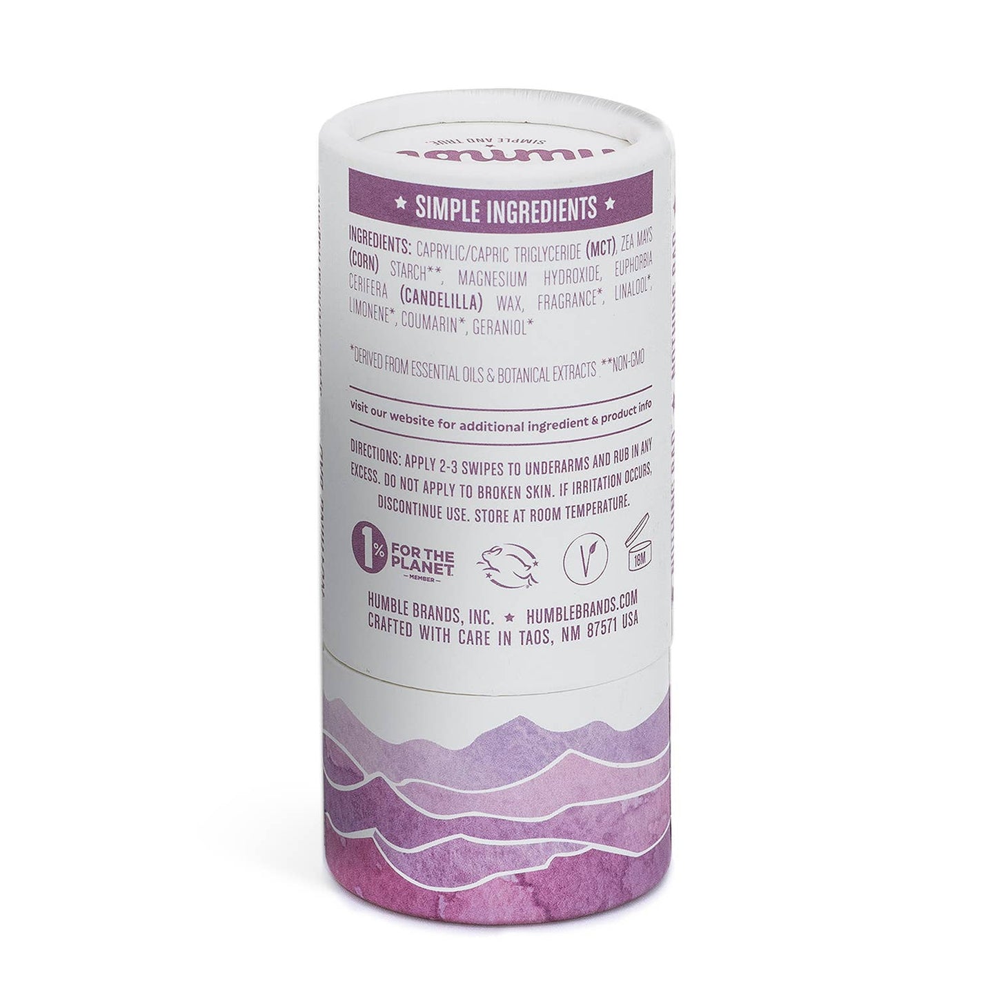 Sensitive/Vegan Mountain Lavender Natural Deodorant