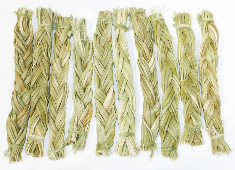 Sweetgrass Braid 4in