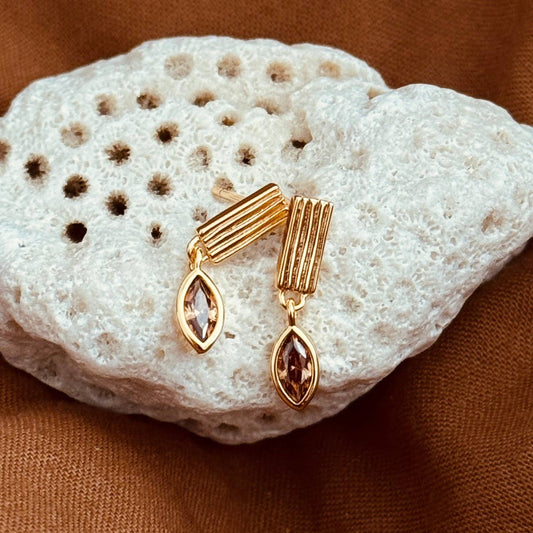 Leaf Drop Earrings