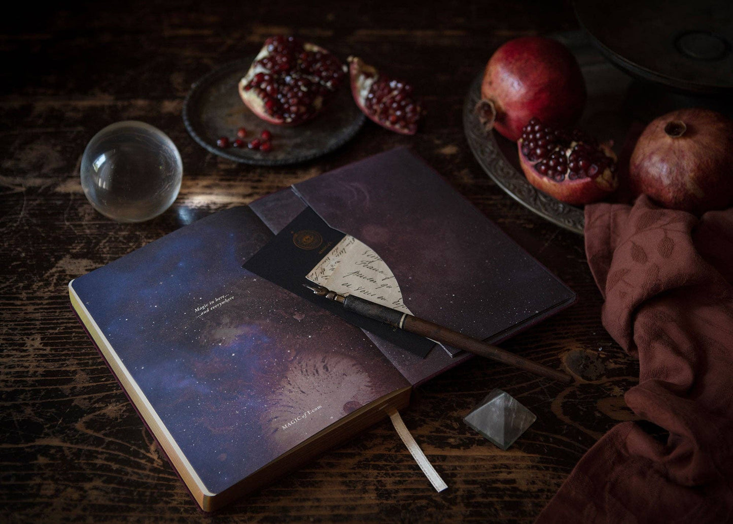 2026 Astrological Almanac & Guidebook - Pomegranate Velvet