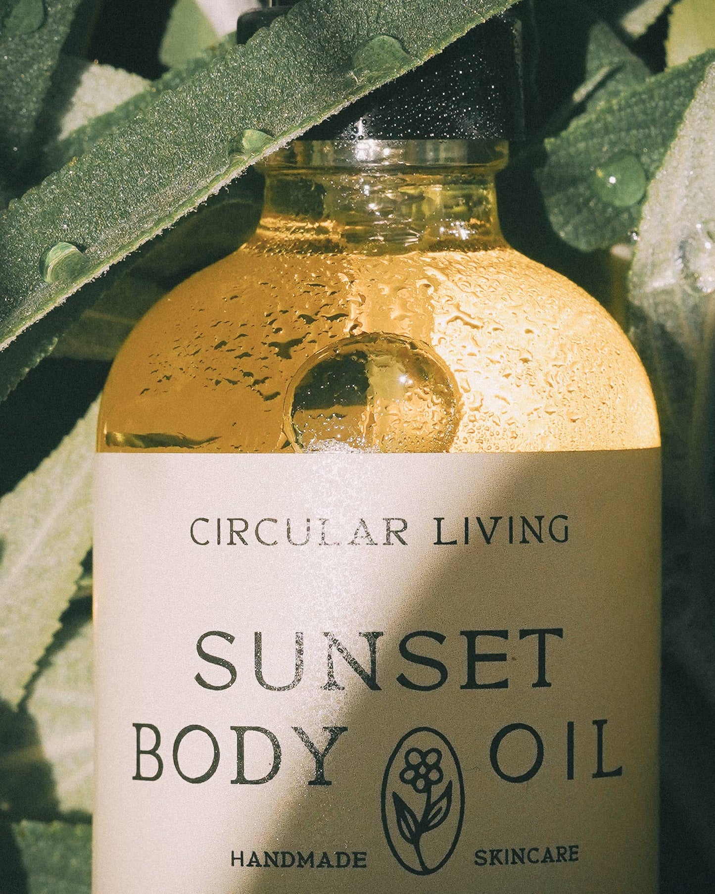 Organic Sunset Body Oil: Clary Sage & Vetiver