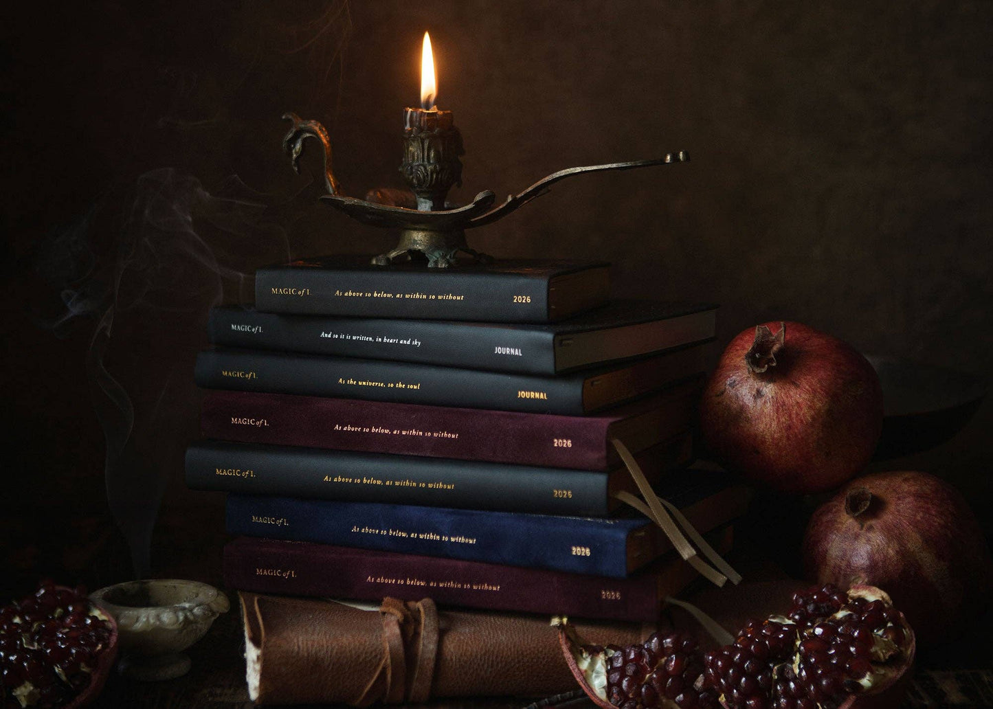 2026 Astrological Almanac & Guidebook - Pomegranate Velvet