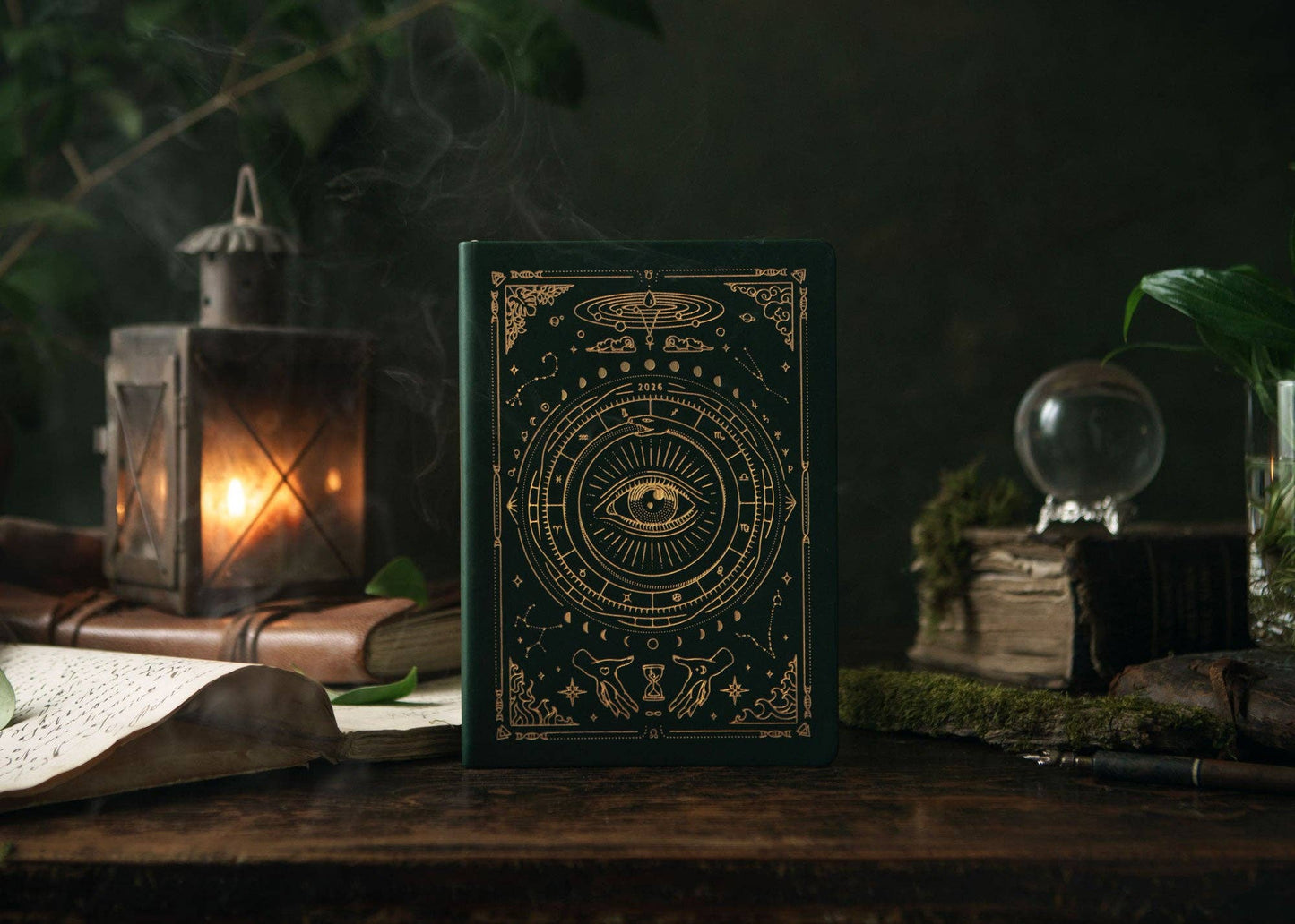 2026 Astrological Almanac & Guidebook - Deep Moss