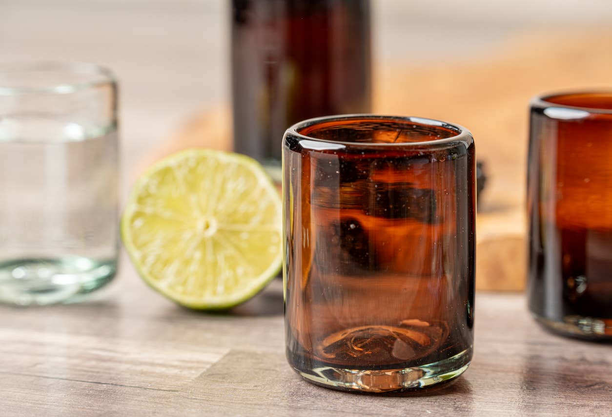 Handblown Shot Glasses