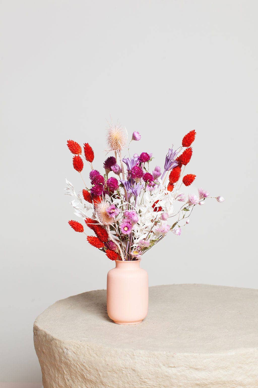 Bright Dried Flower Bouquet