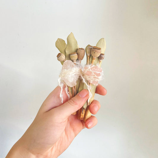 Blush Blossom Palo Santo Bundle