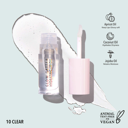 Glow Getter Hydrating Lip Oil / CLEAR 010