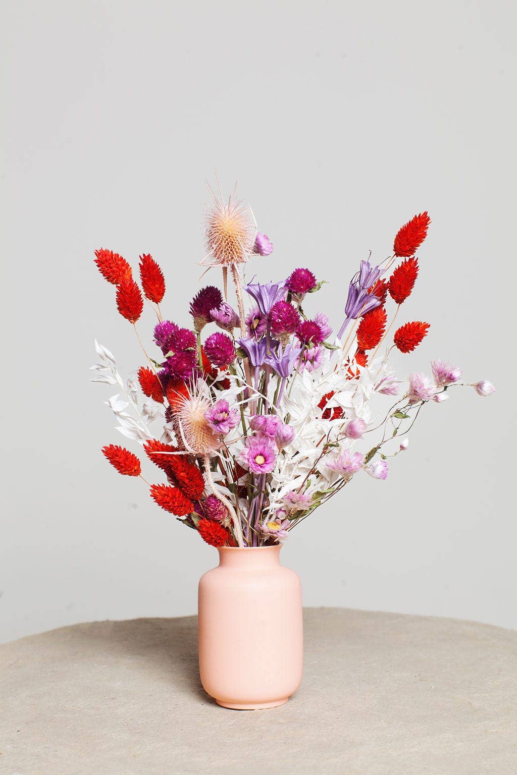 Bright Dried Flower Bouquet