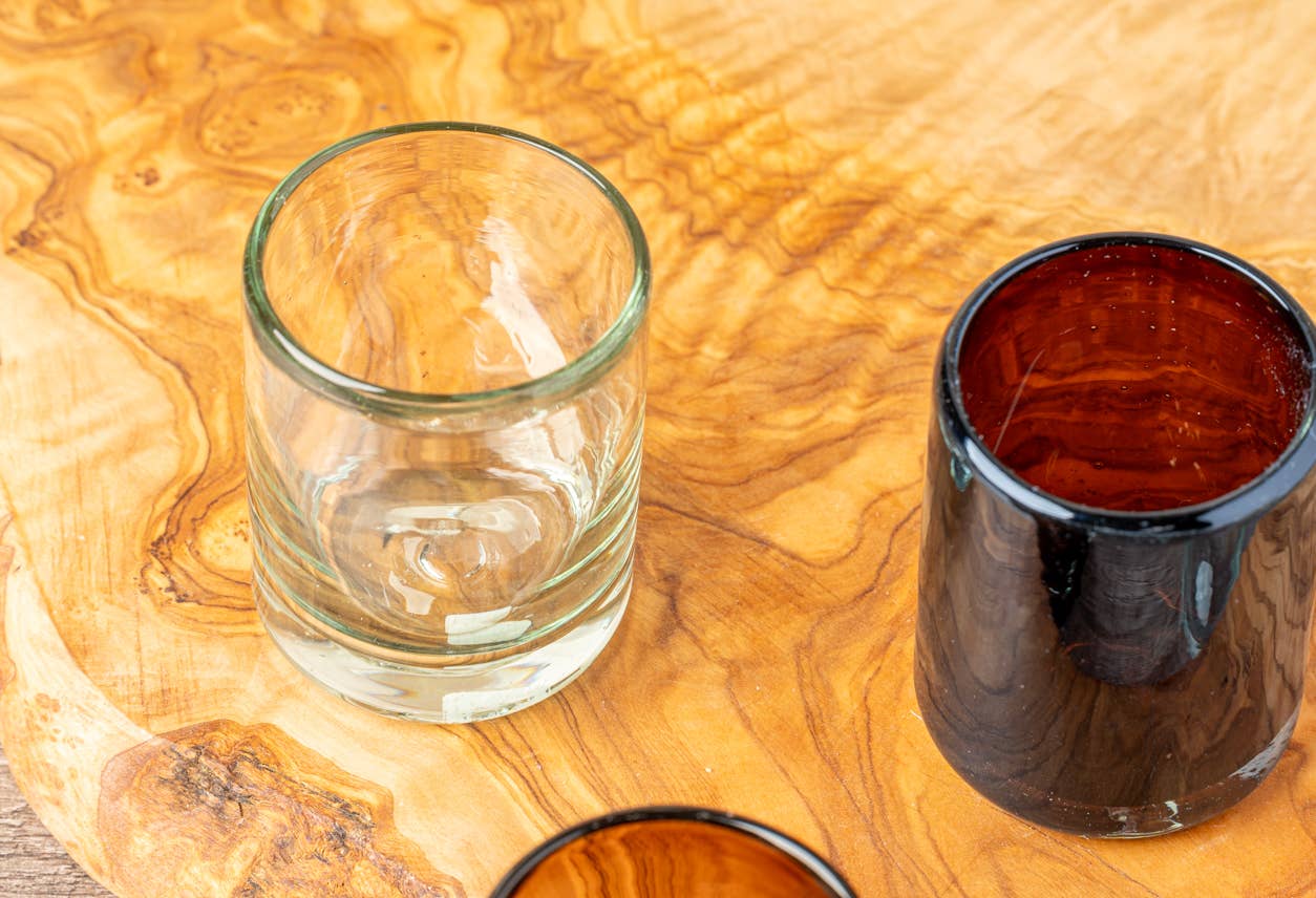 Handblown Shot Glasses