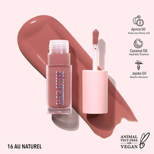 Glow Getter Hydrating Lip Oil / AU NATUREL 016