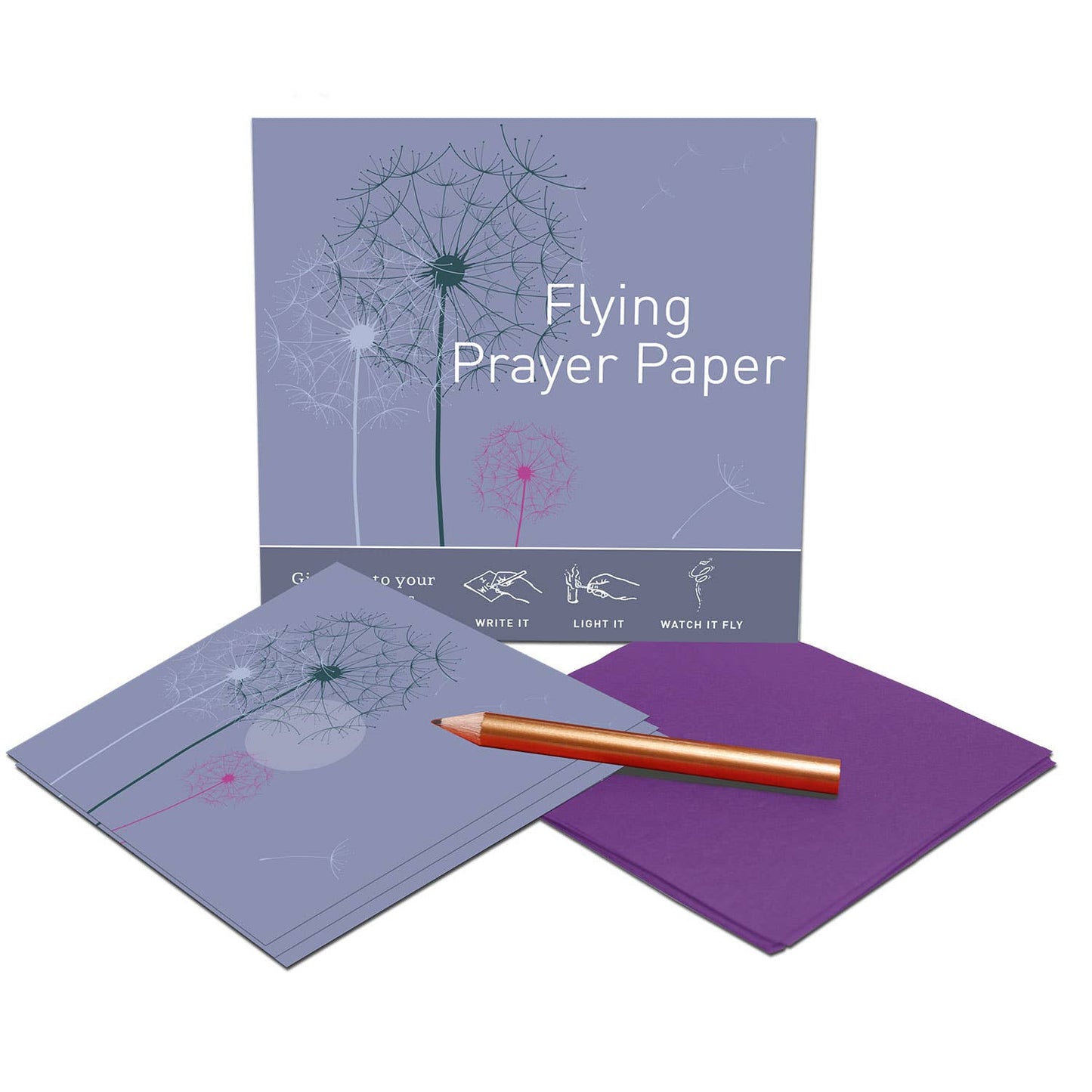 DANDELION PRAYER - 15 Ritual WISH PAPER