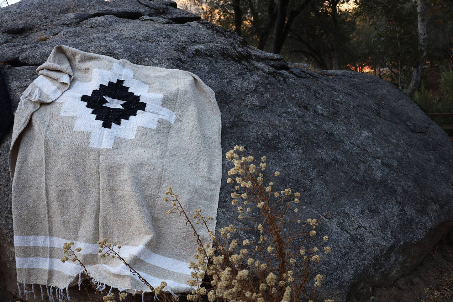 Tribe + True Taos Two // Handwoven Blanket