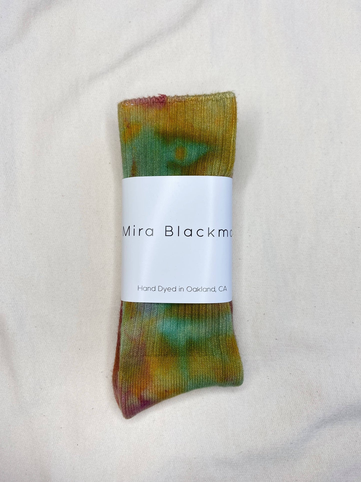 Bamboo Socks in Greens