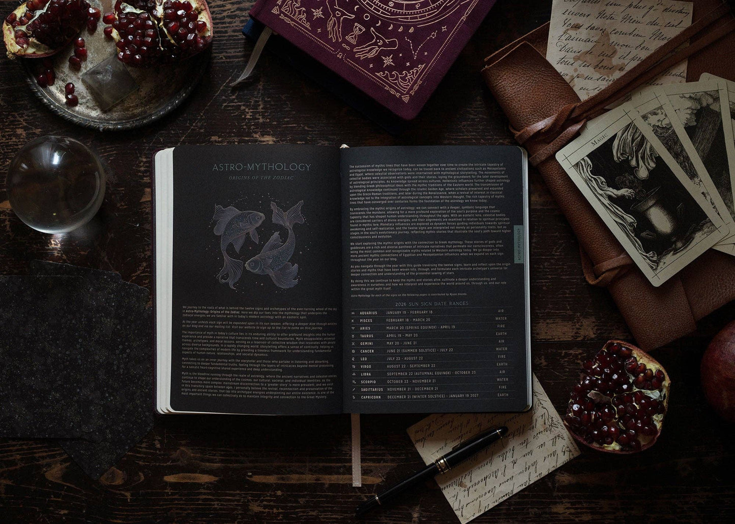 2026 Astrological Almanac & Guidebook - Deep Moss