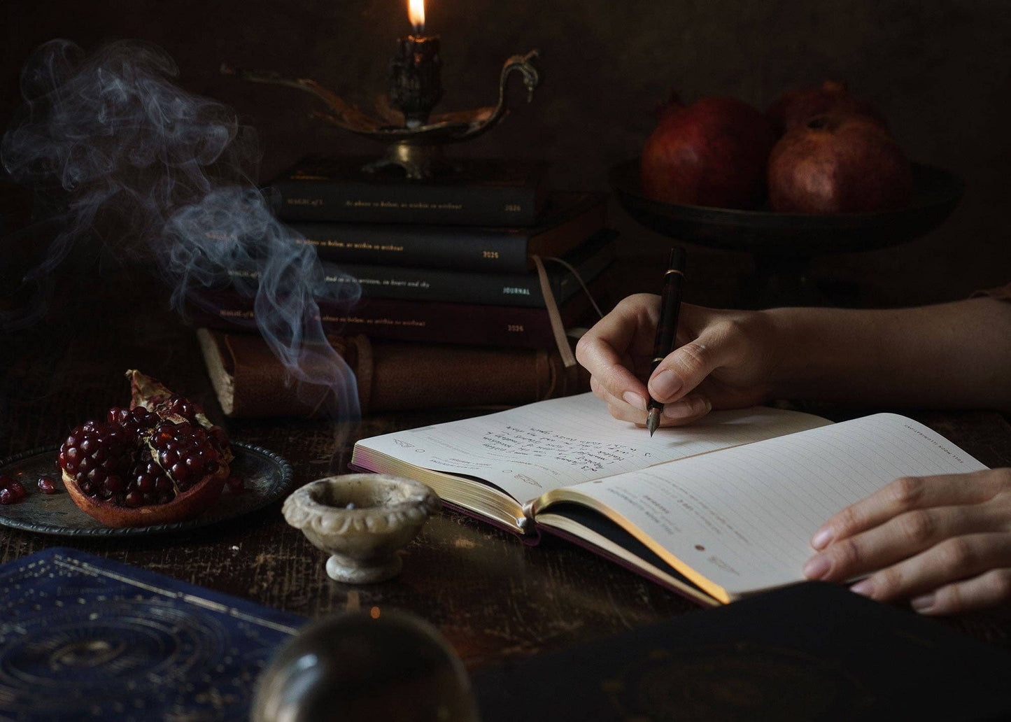 2026 Astrological Almanac & Guidebook - Pomegranate Velvet