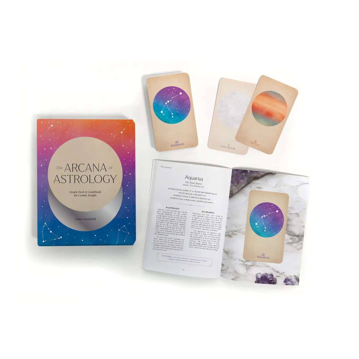 Arcana of Astrology: Oracle Deck & Guidebook