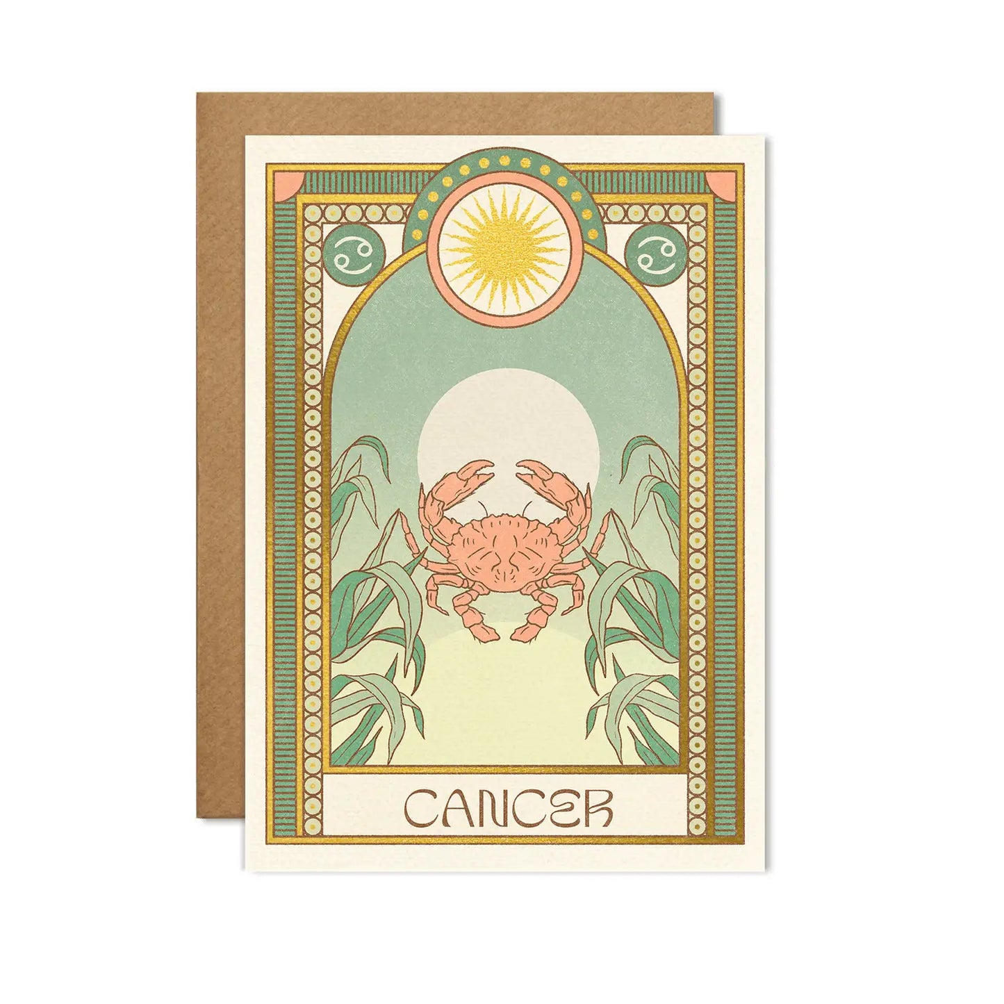 Cancer Zodiac Card