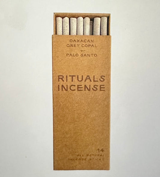 Rituals Incense - Oaxacan Grey Copal + Palo Santo