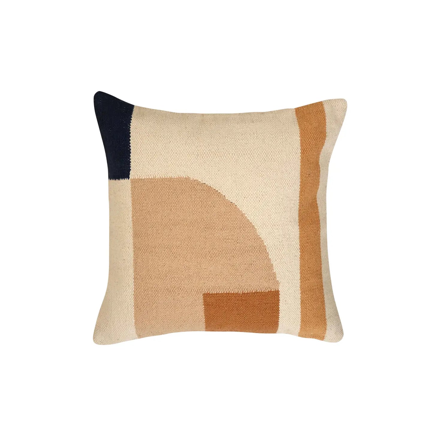 Geo Shapes Throw Pillow - Earth