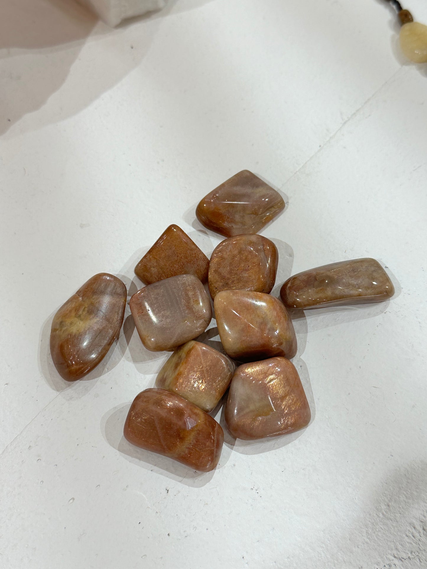 Tumbled Peach Moonstone