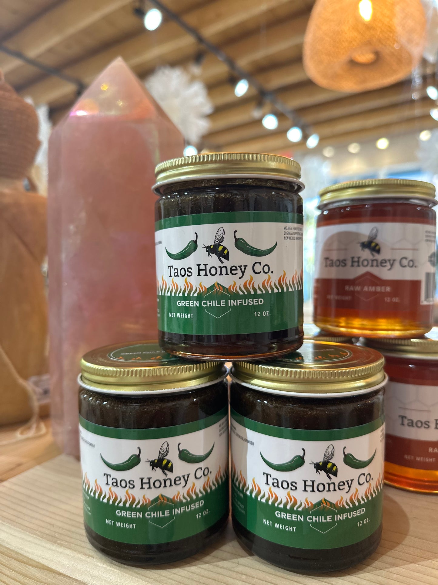 Taos Honey Co. Green Chile Infused Honey