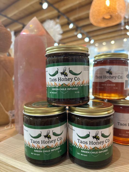 Taos Honey Co. Green Chile Infused Honey