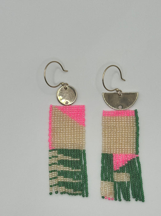 Palm Springs Beaded Earrings