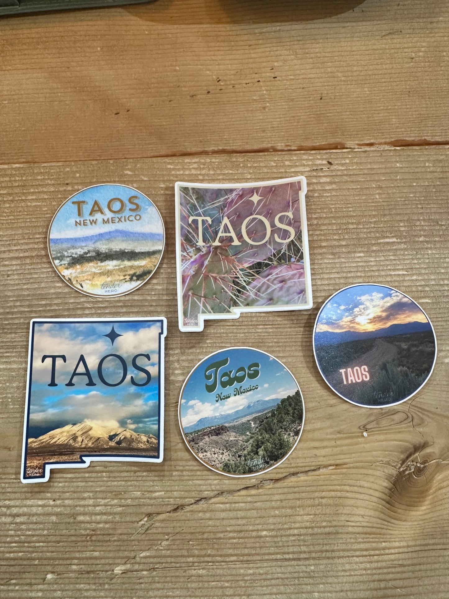 Taos Stickers