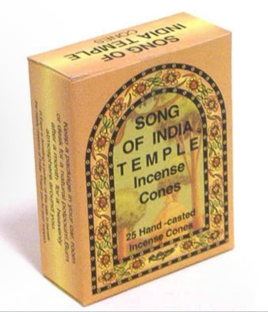 India Temple Incense Cones