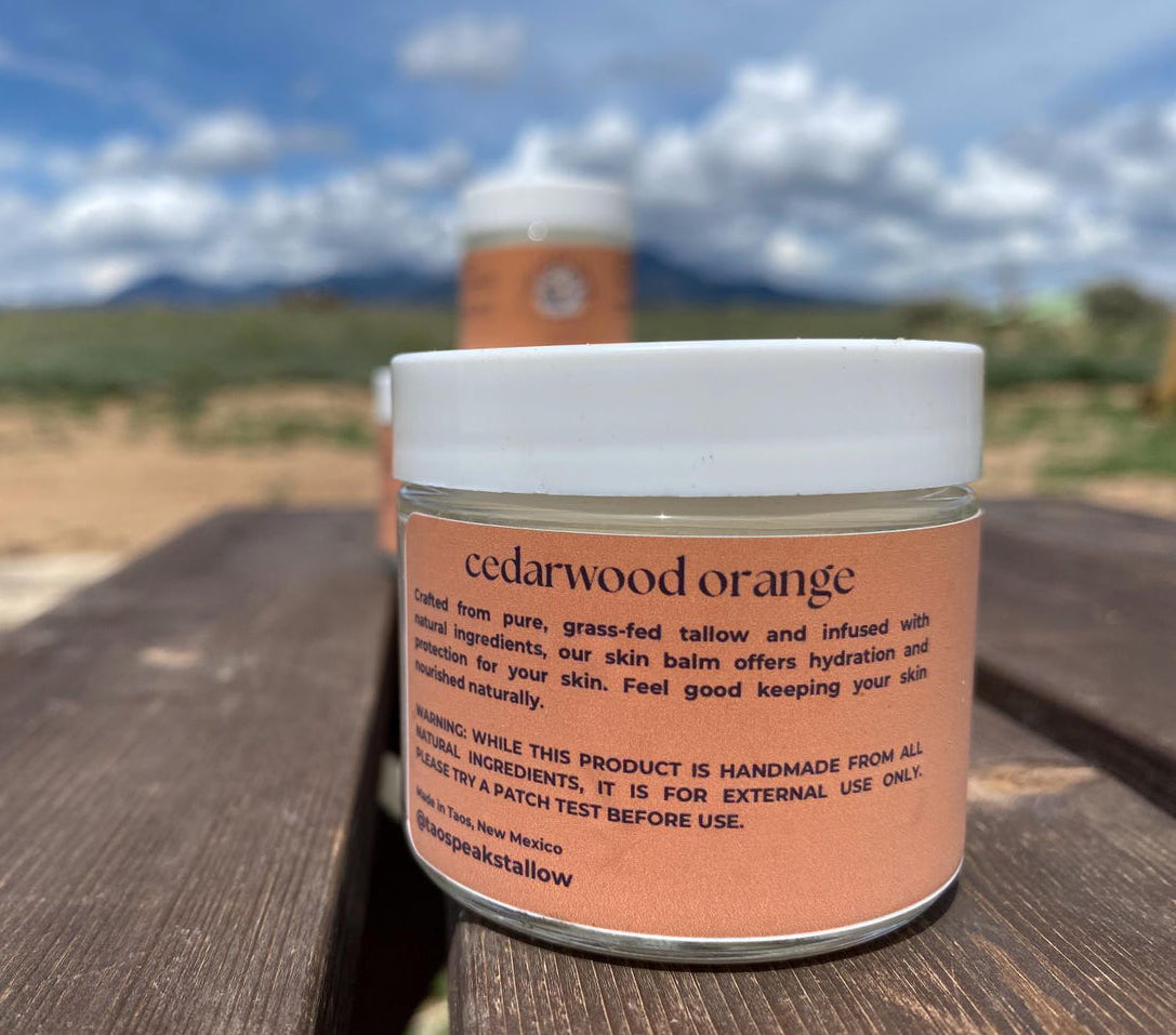 Taos Peaks Cedarwood Orange Tallow