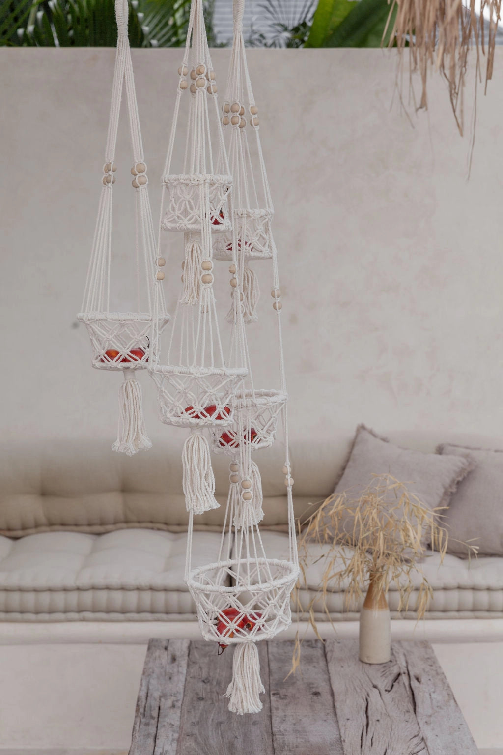 Macrame Hanging Baskets