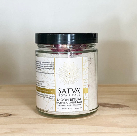 Satva Botanicals Moon Ritual Bathing Minerals