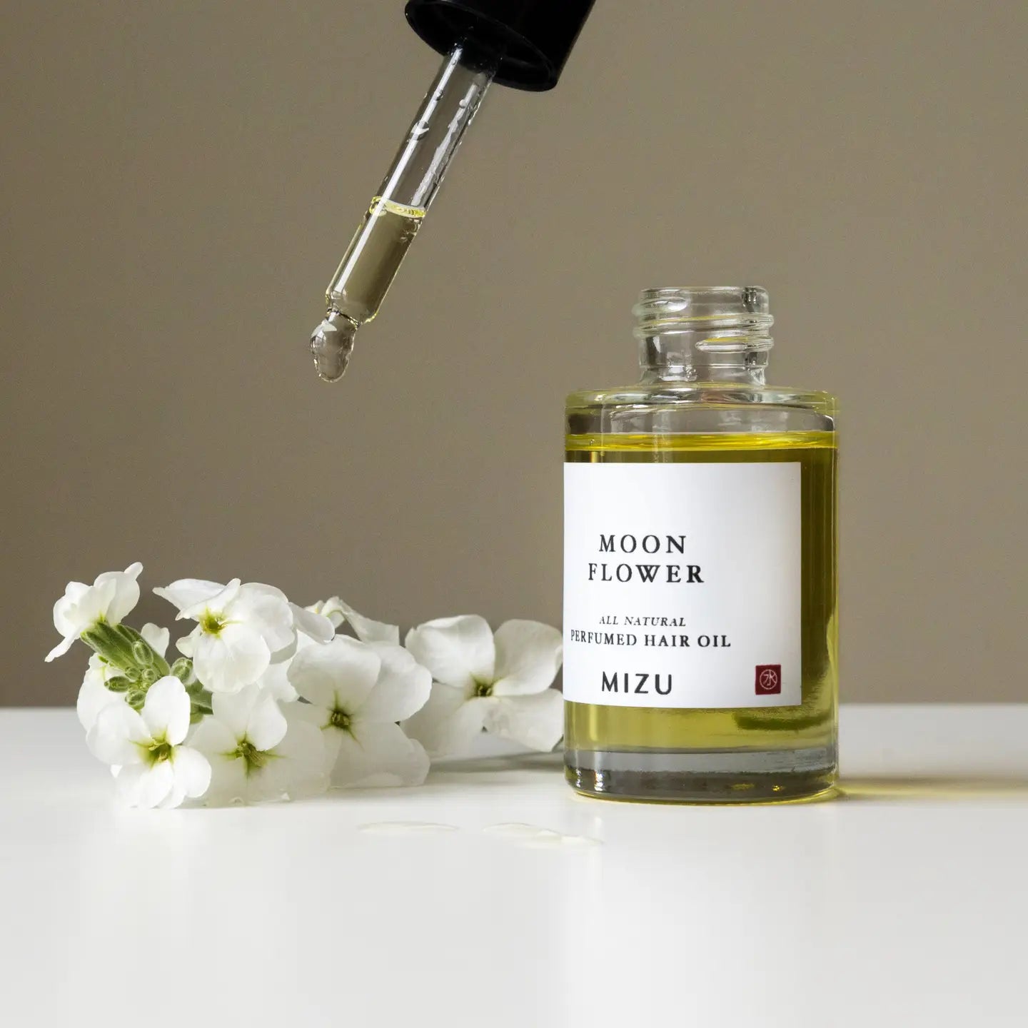 Mizu Moonflower Hair Oil