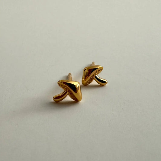 Namaste Mushroom Mini Studs