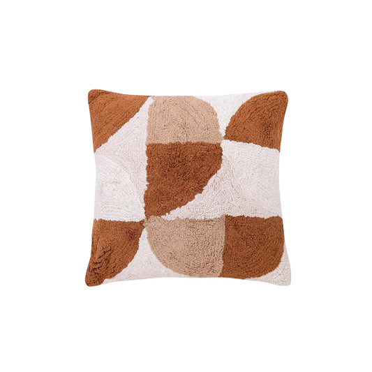 Rangoli Tufted Pillow - Neutral