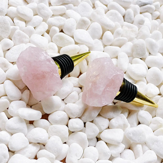 Rose Quartz Wine Stopper