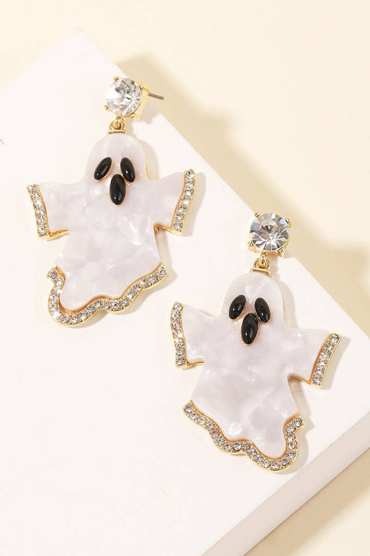 Spooky Season Ghost Earrings