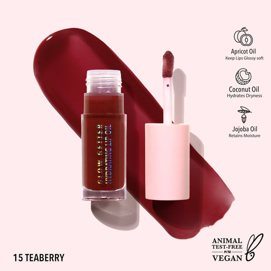 Glow Getter Hydrating Lip Oil / TEABERRY 015