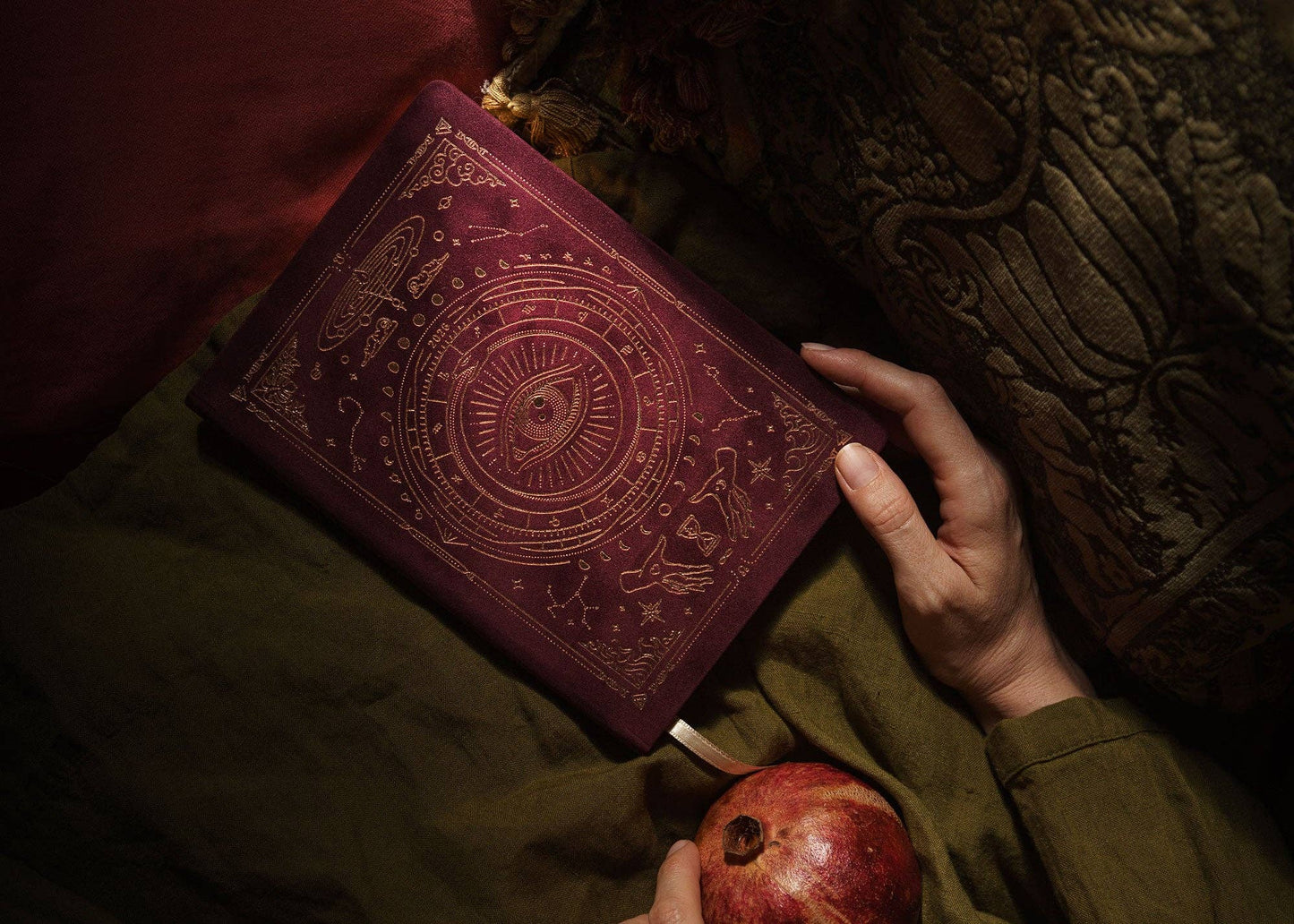 2026 Astrological Almanac & Guidebook - Pomegranate Velvet